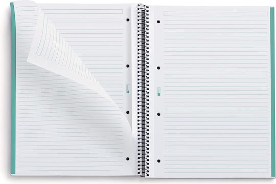 Miquelrius Spiral Notebook Ruled A4 80 Sheets Mr Recycled Emotions Ecomint 1pcs