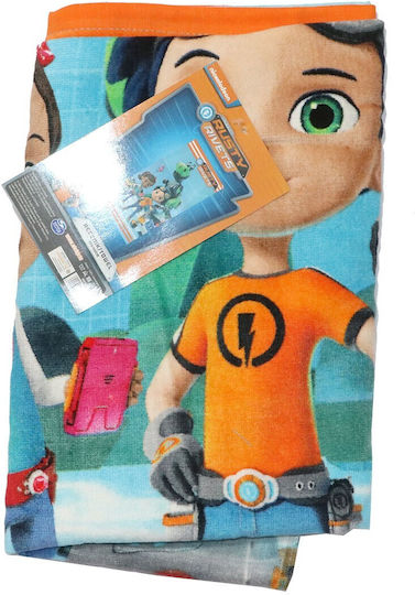 Nickelodeon Kinder-Strandtuch Blau 140x70cm