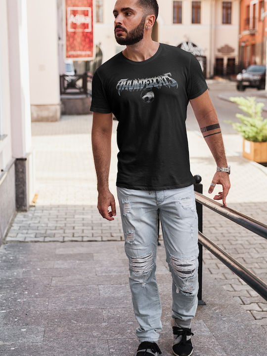 Softworld Thundercats Logo T-shirt Μαύρο