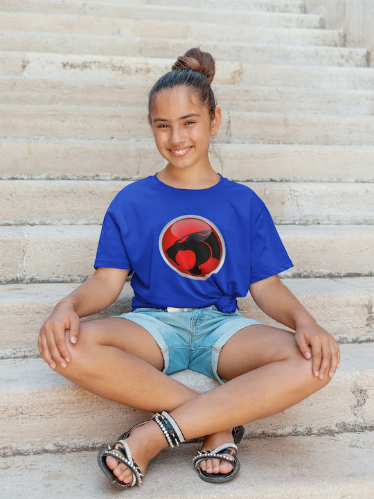 Softworld Thundercats Logo T-shirt Blue tlblu1-070623