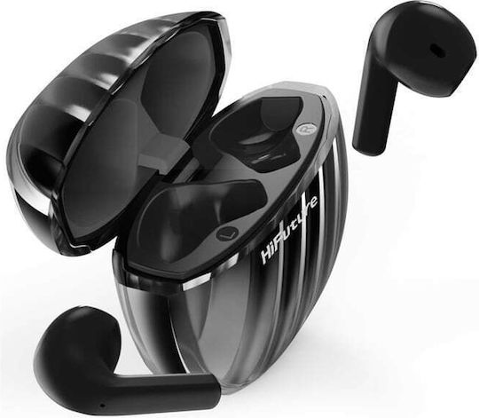 HiFuture FlyBuds 3 Bluetooth Handsfree Ακουστικά με Αντοχή στον Ιδρώτα και Θήκη Φόρτισης Μαύρα