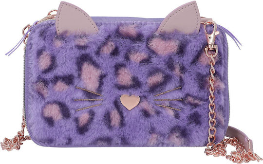 Depesche Pencil Case Full with 2 Compartments Lilac