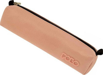 Polo Pencil Case Barrel with 1 Compartment Pink