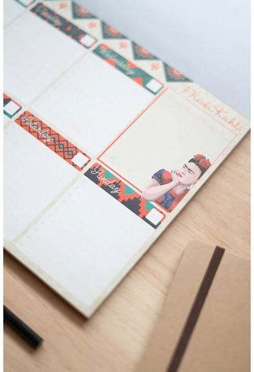 Grupo Erik Frida Kahlo Weekly Planner 21x29cm