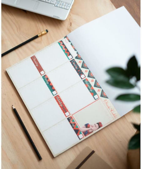 Grupo Erik Frida Kahlo Weekly Planner 21x29cm
