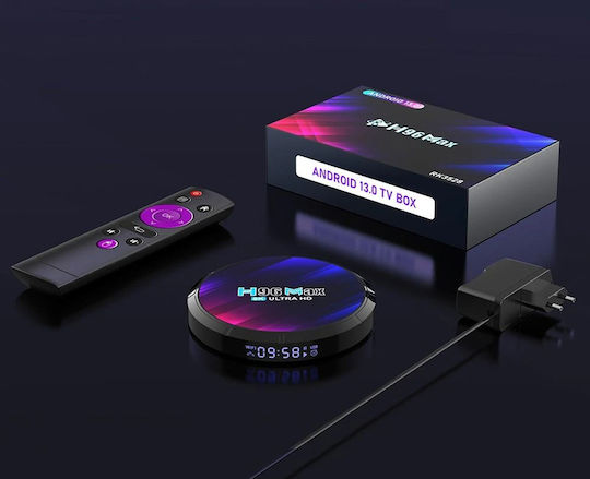 H96 Max TV Box Max RK3528 8K UHD cu WiFi USB 2.0 / USB 3.0 2GB RAM și 16GB Spațiu de Stocare cu Sistem de Operare Android 13.0
