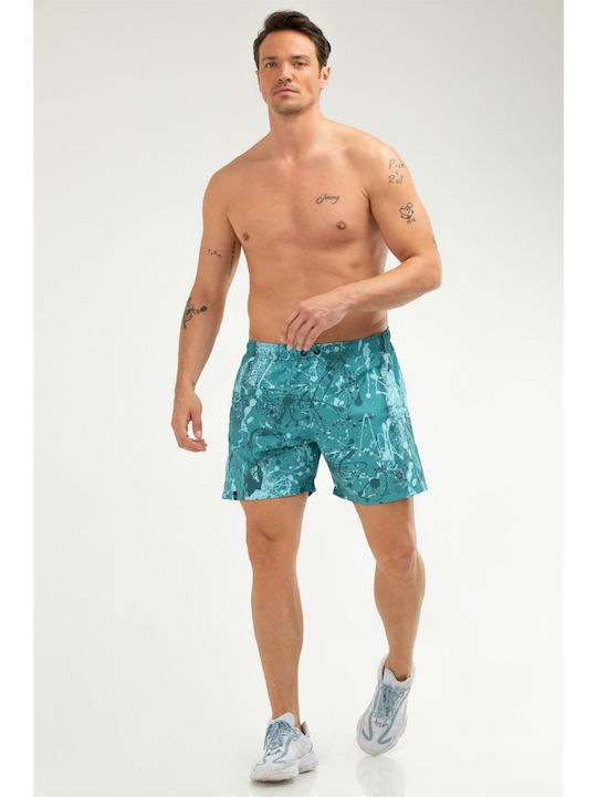 Speedlife Men's Swimwear Shorts Green