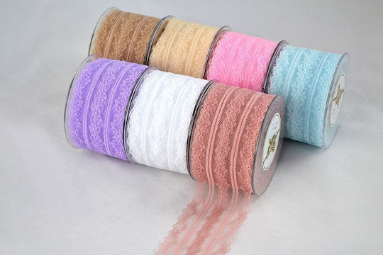 Kappa Decor Lace Ribbon Gray 9.2m 1pcs