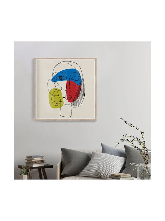 Walls Poster 90x90cm