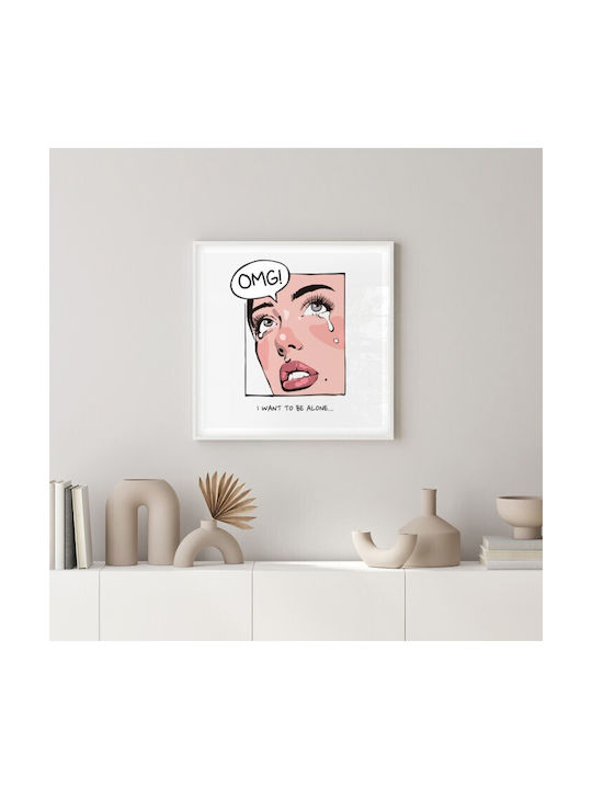 Walls Poster 100x100cm