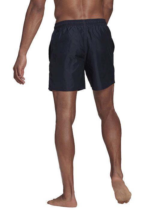 Solid Men's Swimwear Shorts Navy Blue