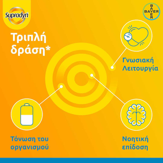 Supradyn Vitality 50+ Πολυβιταμίνη για Ενέργεια Energy 30 κάψουλες