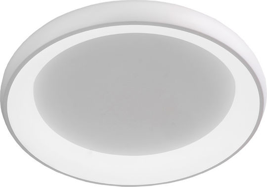 Lightex Φωτιστικό Πλαφονιέρα Οροφής 60εκ. Λευκή με Ενσωματωμένο LED