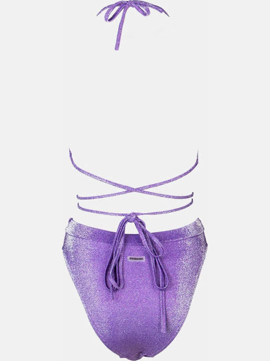 Gigi Set Bikini Τριγωνάκι Μωβ