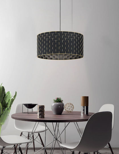 Eglo Marasales Pendant Light Black with Socket E27 55x110cm