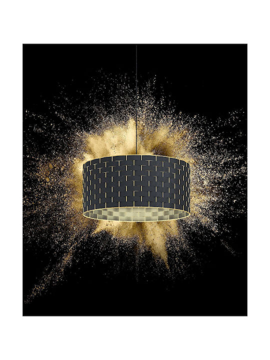 Eglo Marasales Pendant Light Black with Socket E27 55x110cm
