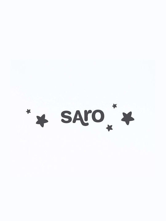 Saro Vichy Σχολική Τσάντα Πλάτης Νηπιαγωγείου Γκρι
