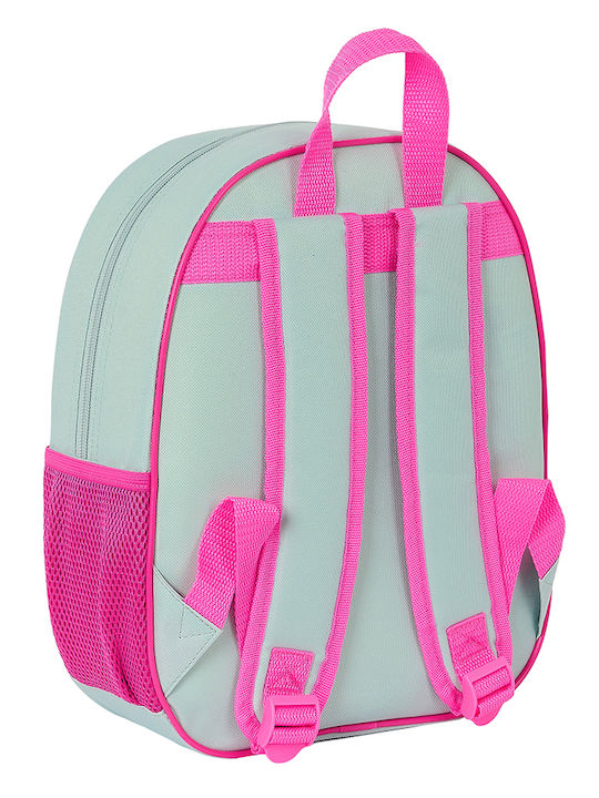 Safta Γοργόνα School Bag Backpack Elementary, Elementary Multicolored