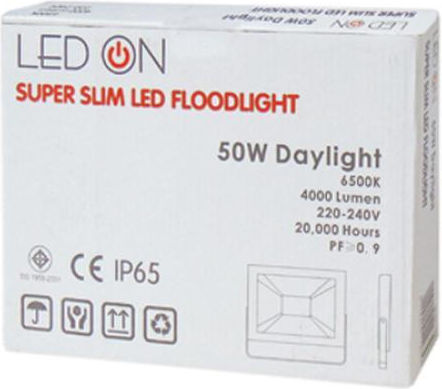 QY-2504 QNG Daylight LED Floodlight 50W Cold White 6500K