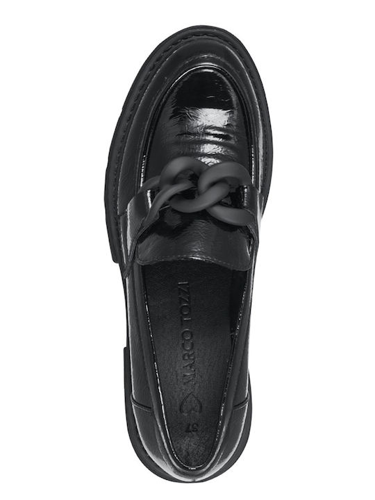 Mocasini Dama Loafers Din Lac Negru