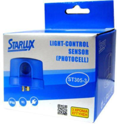 Starlux Adjustable Day / Night Photocell 5-15 Lux 10A IP44
