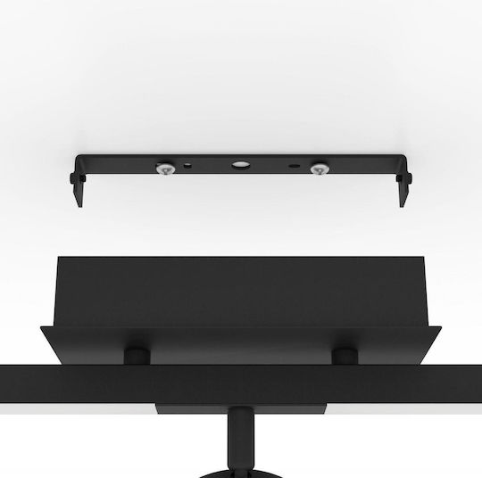 Eglo Cardillio Triplu LED Alb Cald Spot în Culoare Negru