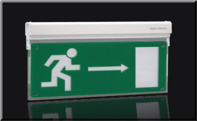 Olympia Electronics LED Exit Emergency Light with Battery Powered MLD-28D/W 1pcs