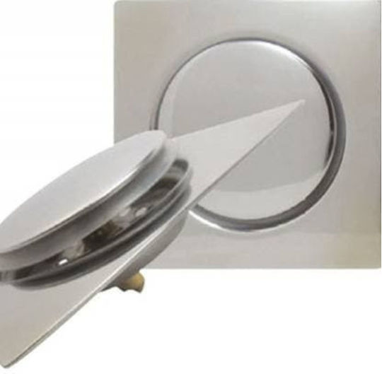 PoolStar Pop Up Stainless Steel Rack Floor with Diameter 12mm Silver