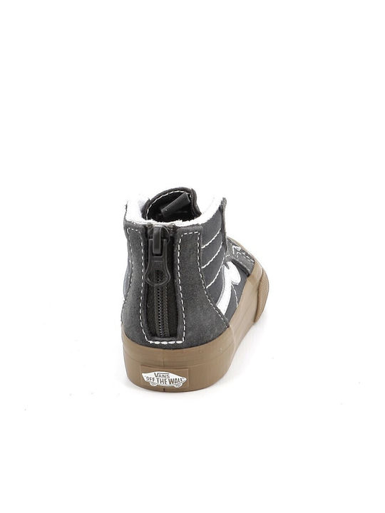 SK8-HI ZIP Încălțăminte sport Joasa pentru copii Argintii