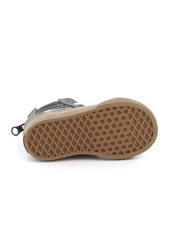 SK8-HI ZIP Încălțăminte sport Joasa pentru copii Argintii
