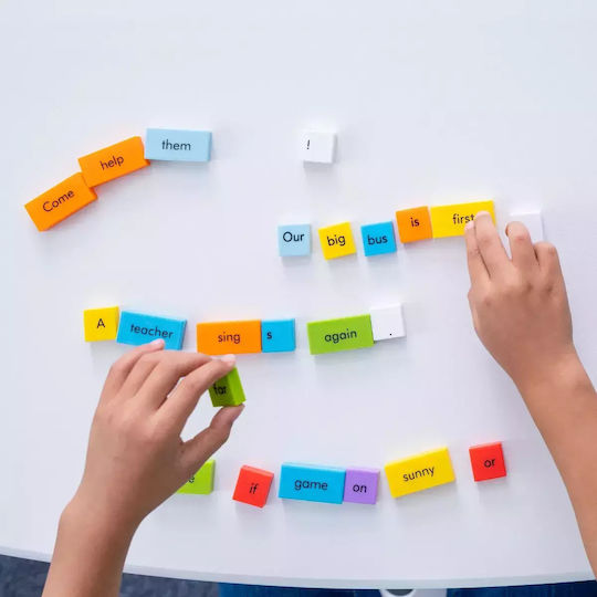 Learning Resources Sentence Building Dominoes Educational Game Knowledge for 6+ years old Years Old