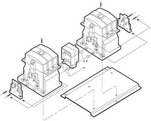 Power Relay with Latching 2pcs 03.017.0079