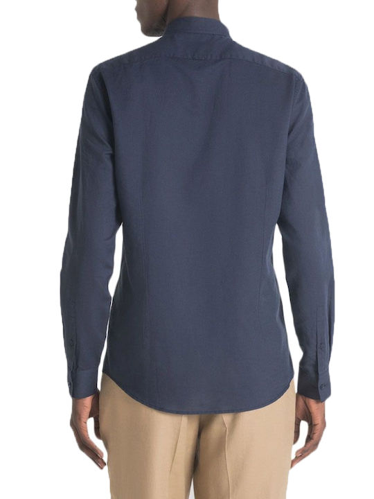 Antony Morato Men's Shirt Long Sleeve Blue