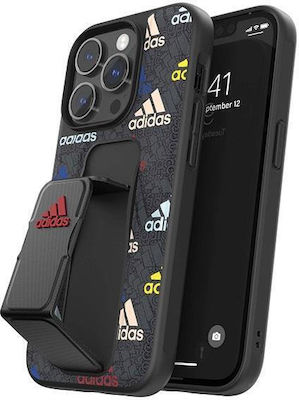 Adidas SP Grip Umschlag Rückseite Kunststoff / Silikon Schwarz (iPhone 14 Pro)