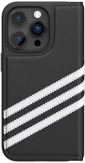 adidas Booklet Case Pu Silicon / Plastic Negru (iPhone 14 Pro)