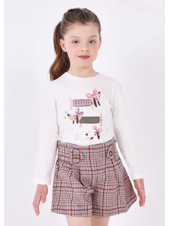 Mayoral Children's Blouse Long Sleeve Ecru