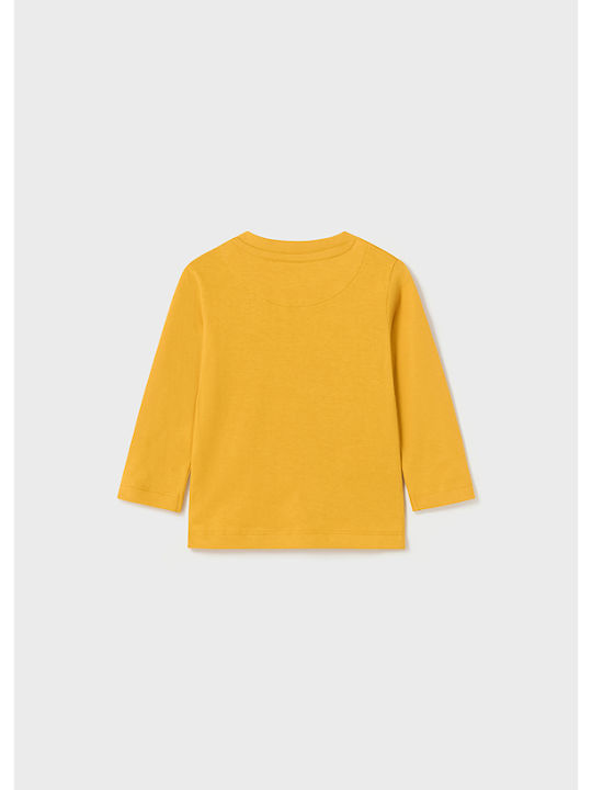 Mayoral Kids Blouse Long Sleeve Yellow