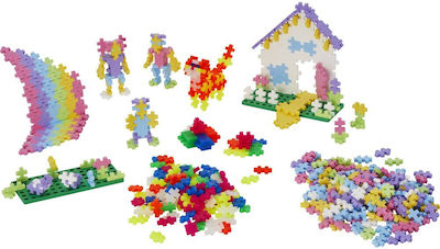 Plus Plus Bausteine Pastel Learn to Build für 5 - 12 Jahre 600Stück