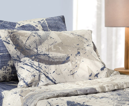 Saint Clair Galaxy Față de pernă pentru copii 50x70cm Albastru