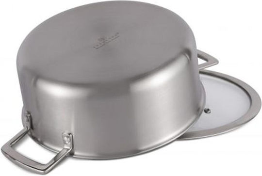 Edenberg Deep Stainless Steel Pot 3.5lt / 22cm