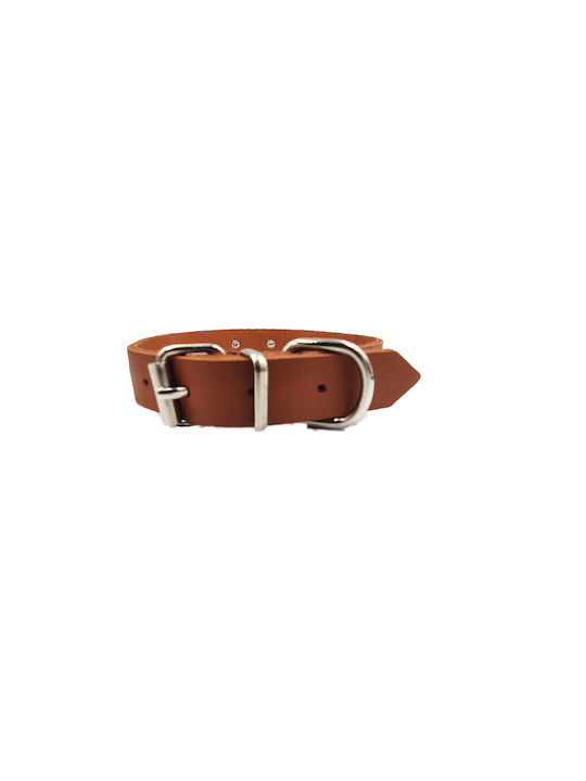 ByLeather Κολάρο Δερμάτινο σε Καφέ χρώμα Small 35cm ByLeather Κολάρο Δερμάτινο σε Καφέ χρώμα Small 35cm