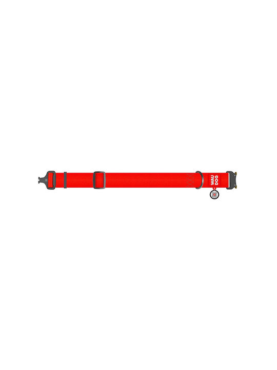 WauDog Dog Collar in Red Color WauDog Dog Collar in Red Color
