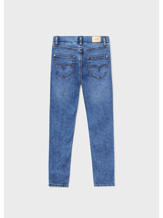 Mayoral Girls Denim Trouser Blue