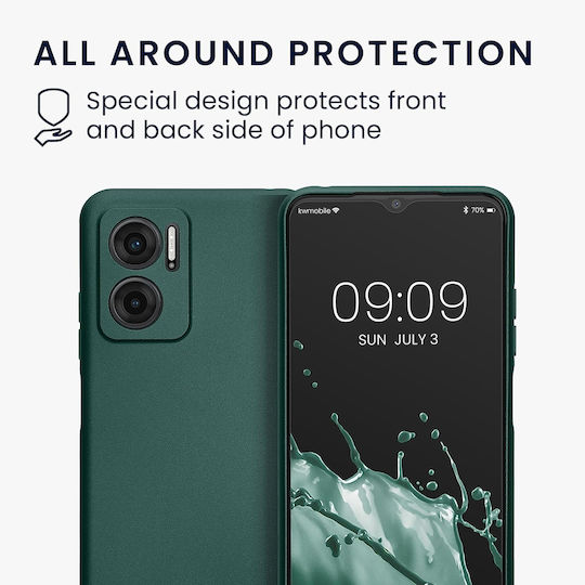KWmobile Back Cover Silicon 1.3mm Turcoaz (Redmi 10 5G)