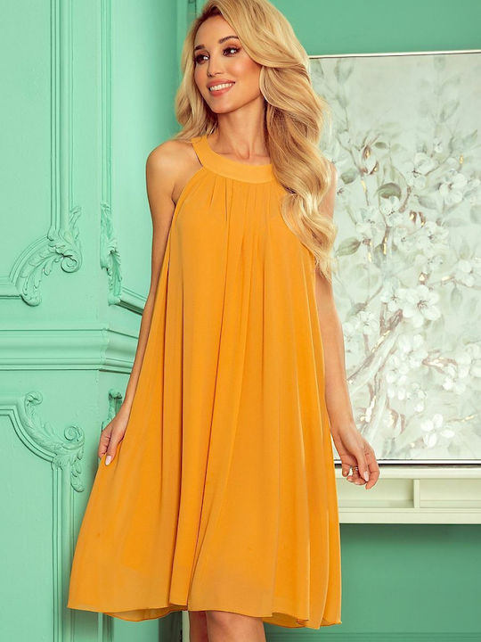 Numoco Summer Midi Dress Yellow