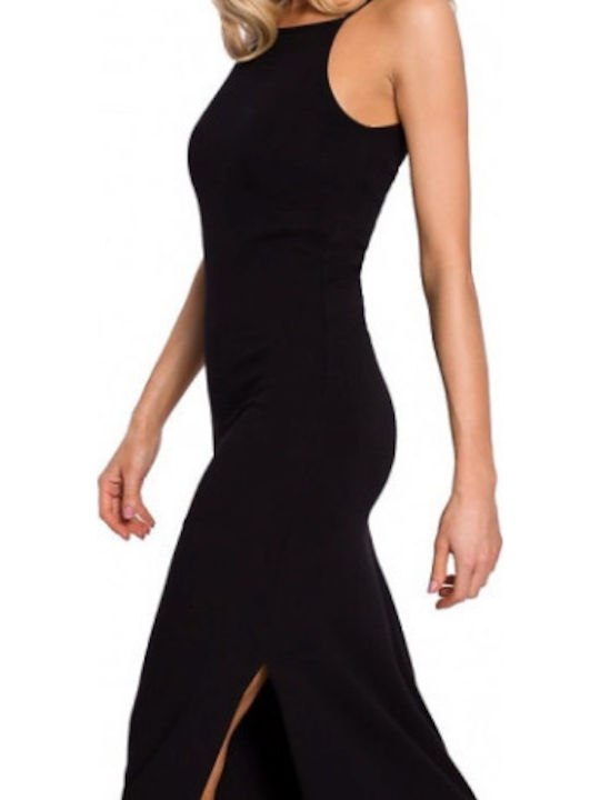 M Sommer Maxi Damenkleid Schwarz