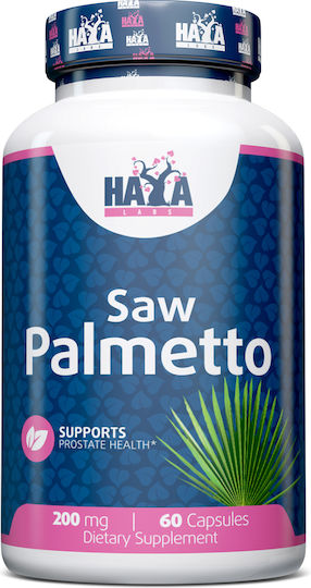 Haya Labs Saw Palmetto 200мг 60 капси