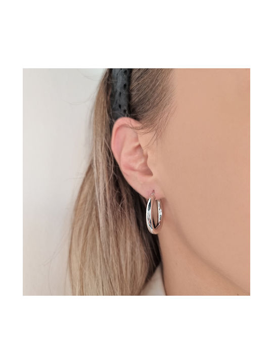 Arapinis Earrings Hoops made of Silver