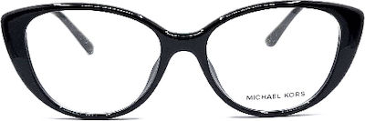 Michael Kors Plastic Eyeglass Frame Cat Eye Black MK4102U 3005