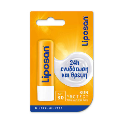 Liposan Sun Protect Αντηλιακό Stick Χειλιών SPF30 4.8gr